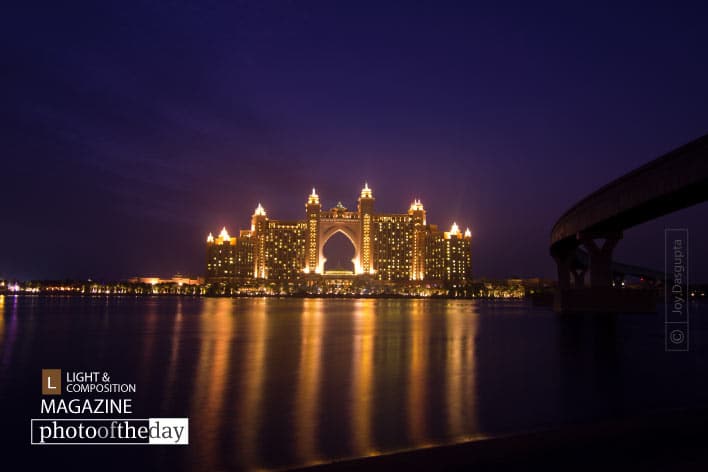 Atlantis by Joy Dasgupta - Night Photography, Photography Awards, Dubai Photography,  Art Photography, Photo of the Day