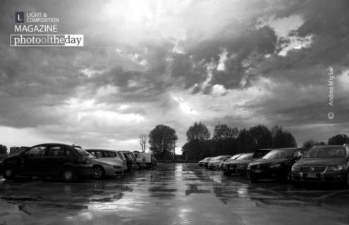 The Fury of Light, by Andrea Migliari - Black and White Photography, Photo of the Day, Photography Awards, Light Composition, Art Photography