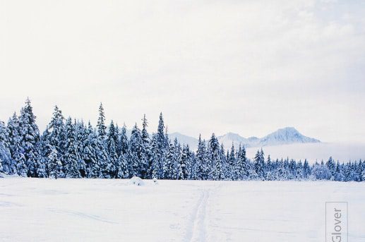 Across the Winter Landscape, by Ronnie Glover - Landscape Photography, Photography Awards, Photo of the Day, Art Photography, Nature Photography