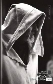 Hooded Man, by Nilla Palmer - Photojournalism, Candid Photography, Street Photography, Documentary Photography, Photography Awards