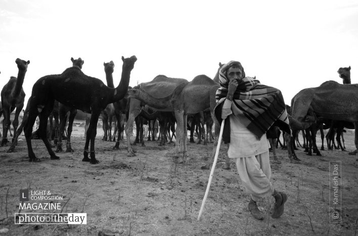 Guard, by Kamalesh Das - Photojournalism, Portrait Photography, Photography Awards, Photo of the Day, Kamalesh Das