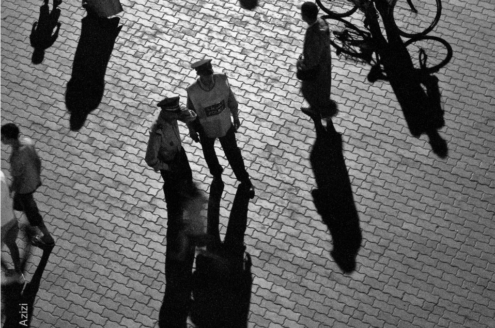 Their Shadows, by Abdellah Azizi - Photojournalism, Street Photography, Black and White Photography, Abdellah Azizi, Photography Awards