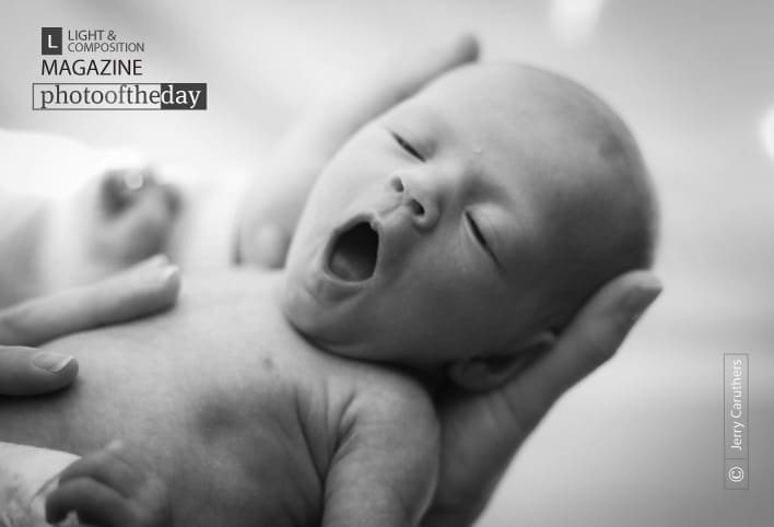 Loving Hands, by Jerry Caruthers - Black and white photography, Baby photography, Photo of the day, Natural light photography, Photography awards