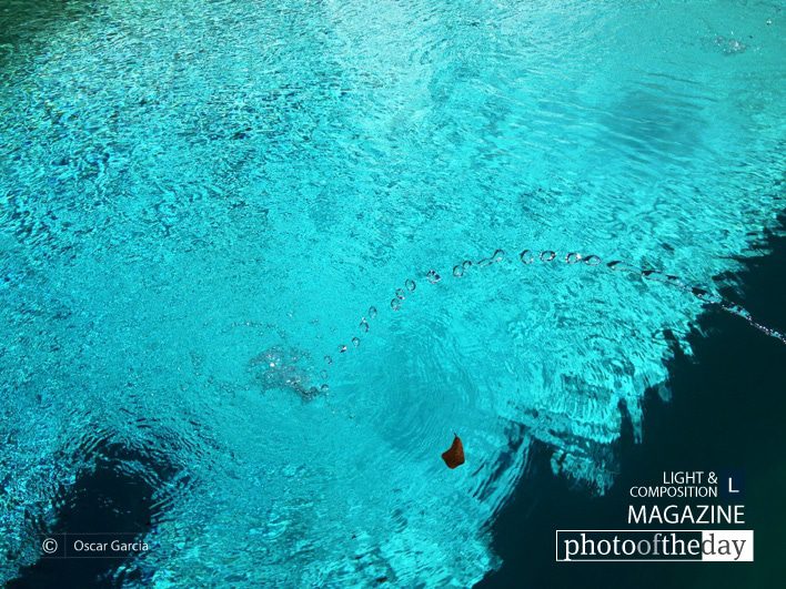 Water over More Water, by Oscar Garcia - Abstract Photography, Photography Awards, Photo of the Day, Art Photography, Photography Education