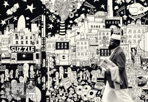 Wall and the Walk, by Mohamed Rafi - Street Photography, Photojournalism, Photography Composition,  Award Winning Photography, Photo of the Day