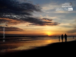 Fiery Sunset, by Kazi Fazly Rabby