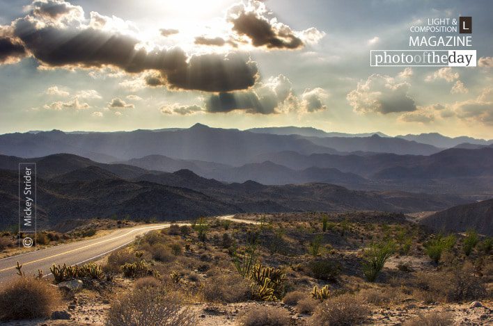 Anza-Borrego Layers, by Mickey Strider - Landscape Photography, Photography Award, Photo of the Day,  Award Winning Photography, Nature Photography
