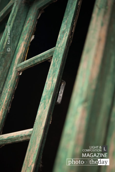 Fading Green Window, by Karan Zadoo - Still Life Photography, Art Photography, Photography Awards, Photo of the Day,  Online Photography Courses