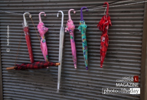 Umbrellas, by Keith Goldstein - Still Life Photography, Photo of the Day, Photography Awards, Art Photography, Photojournalism