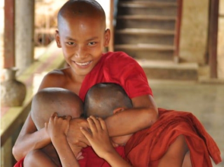 Monk Hooligans, by Ryszard Wierzbicki - Documentary Photography, Photojournalism, Photography Awards, Myanmar, Monks