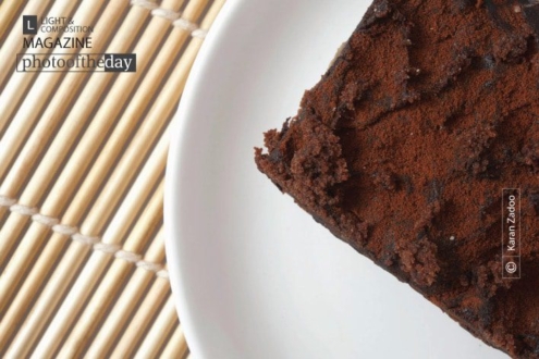 Chocolate Brownie, by Karan Zadoo - Food Photography, Photography Awards, Photo of the Day,  Art Photography, Online Photography Courses