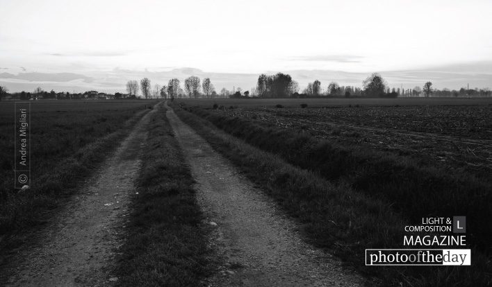 Long Way Home, by Andrea Migliari - Black and white photography, Photo of the Day, Photography Awards, Art Photography, Photojournalism