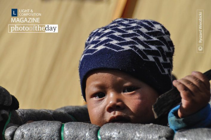 Himalayan Boy, by Ryszard Wierzbicki - Photojournalism, Photography, Himalayan, Candid Photography, Award-Winning Photography