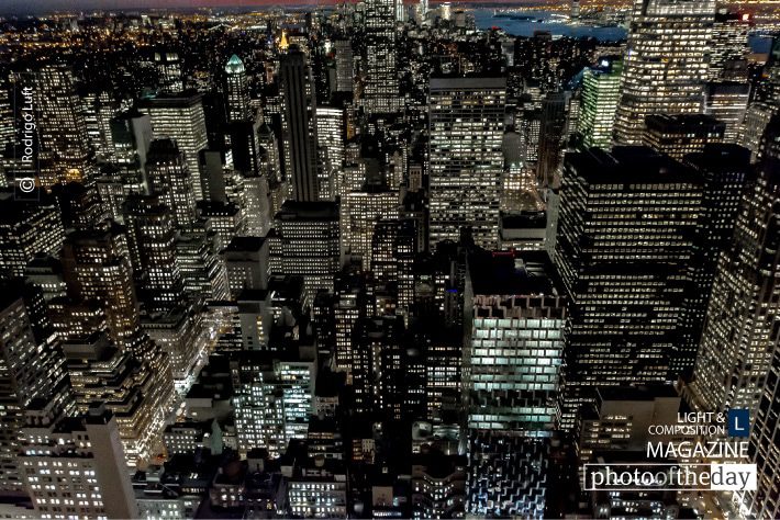 Gotham City, by Rodrigo Luft - Night Photography, Award Winning Photography, Photo of the Day, New York City Photography, Rodrigo Luft