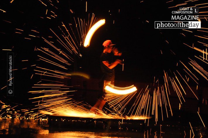 The Play of Lights by Ryszard Wierzbicki - Night Photography, Award Winning Photography, Photo of the Day, Photography Awards, Light Painting