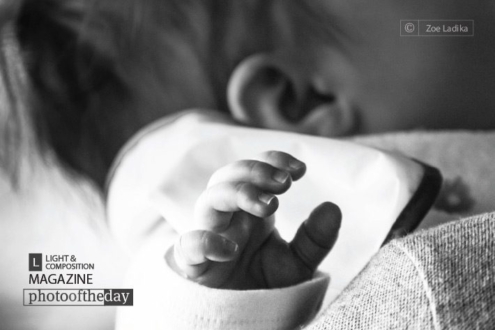 Pure, by Zoe Ladika - Photojournalism, Photography Awards, Black and White Photography, Newborn Photography, Photo of the Day