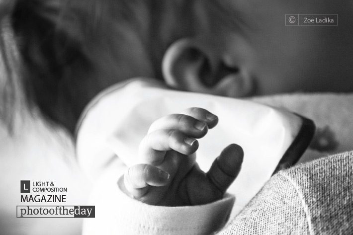 Pure, by Zoe Ladika - Photojournalism, Photography Awards, Black and White Photography, Newborn Photography, Photo of the Day