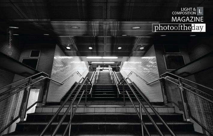 New York City Subway, by Rodrigo Luft - Black and White Photography, Architectural Photography, Photo of the Day, Photography Awards, Online Photography Courses