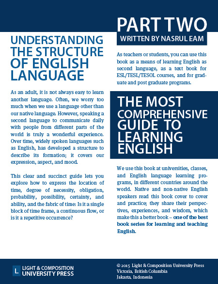 Understanding the Structure of English Language - English grammar, English language, learn English, English structure, grammar book