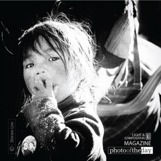 Little Bhutanese Girl, by Shirren Lim - Candid Photography, Portrait Photography, Photojournalism, Bhutan, Shirren Lim