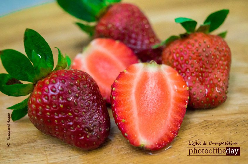 Bangladeshi Strawberries, by Rezawanul Haque - Food Photography, Photography Award, Photo of the Day,  Award Winning Photography, Strawberries