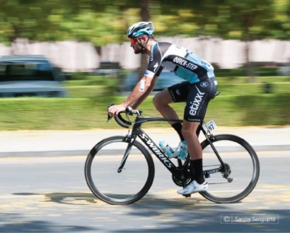 The Cyclist, by Sanjoy Sengupta - Motion Photography, Photojournalism, Photography Awards, Art Photography, Online Photography Courses