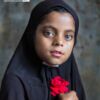The Girl with a Red Rose, by Shahnaz Parvin - Photojournalism, Portrait Photography, Documentary Photography, Award Winning Photography, Photography Awards