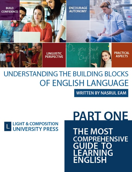 Understanding the Building Blocks of English Language - English Language, English Grammar, Learn English, English Book, Language Learning
