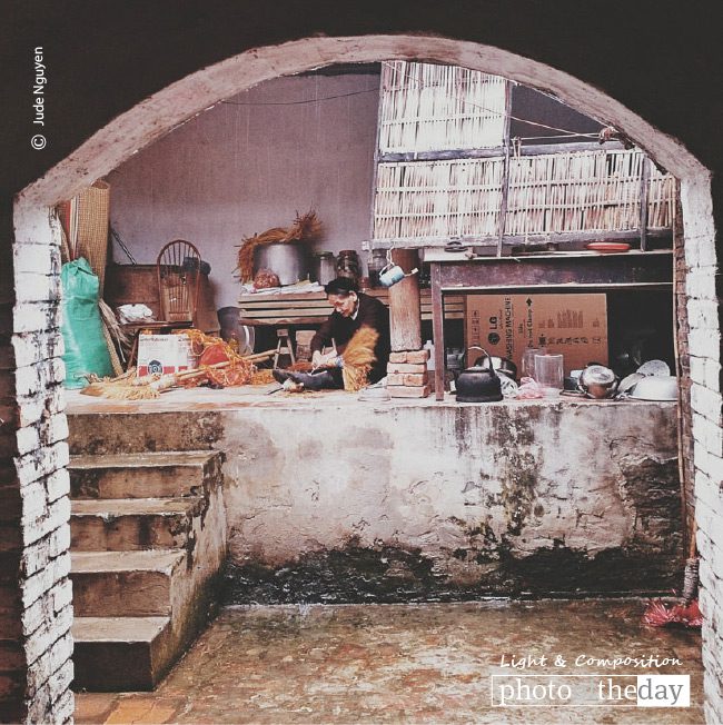 Grandmother, by Jude Nguyen - Documentary Photography, Photojournalism, Photography Awards, Photo of the Day, Art Photography