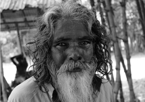 An Old Man from a Remote Village, by Saniar Rahman Rahul - Photojournalism, Documentary Photography, Portrait Photography, Photography Awards, Art Photography