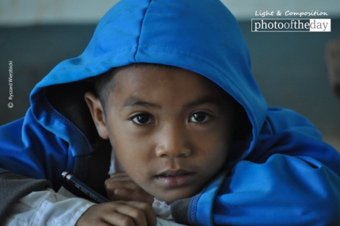 The Hooded Boy, by Ryszard Wierzbicki - Photojournalism, Portrait Photography, Award Winning Photography, Documentary Photography, Photography Awards