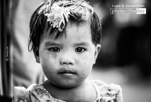 Flower Girl, by Shirren Lim - Photojournalism, Portrait Photography, Award-Winning Photography, Shirren Lim, Photography Awards