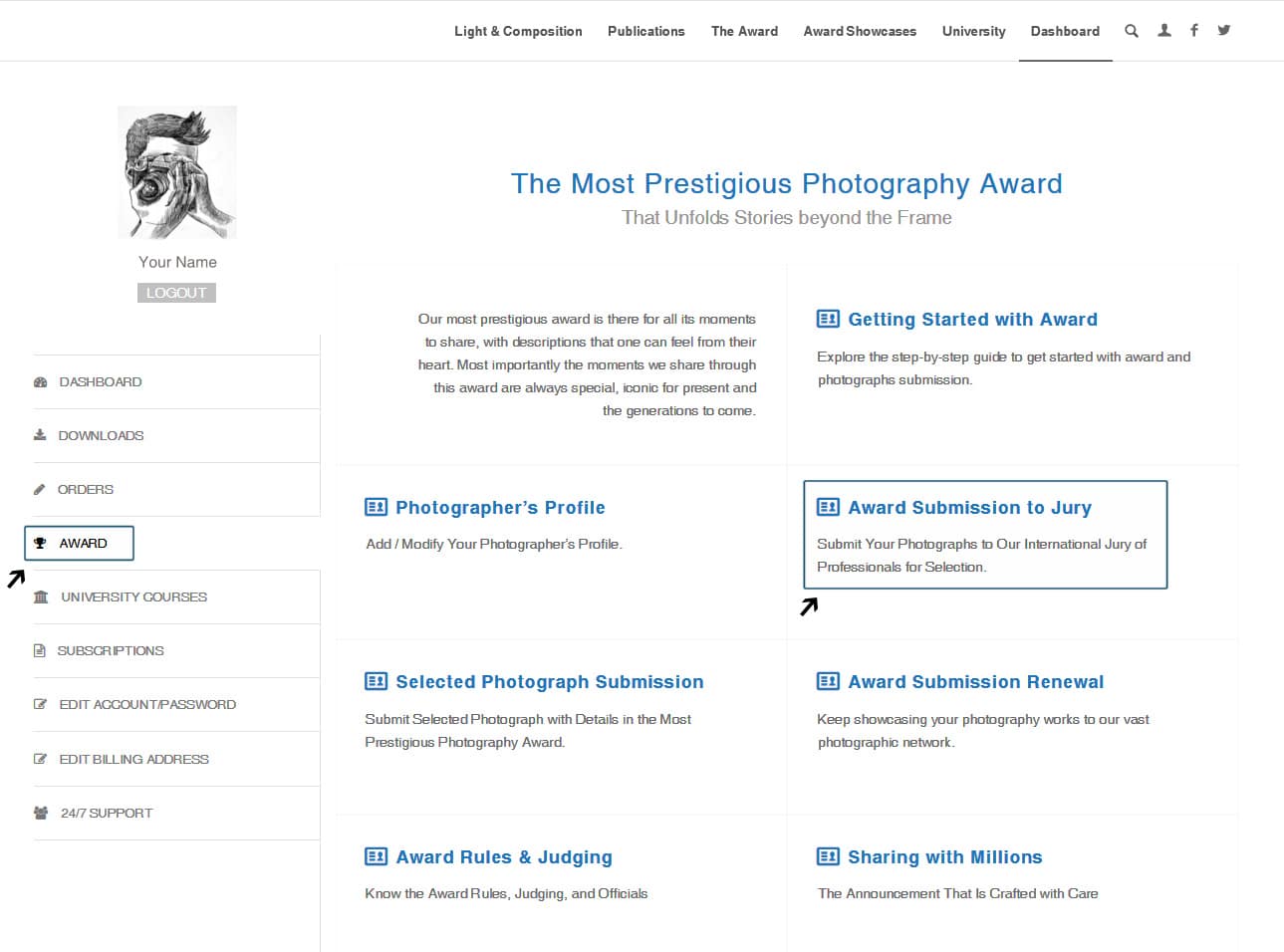 Photography Awards, Photojournalism, Online Photography Courses, Art Photography, Photography Education - Getting Started with Award and Submission Getting Started with Award and Submission - Photography Awards, Photojournalism, Online Photography Courses, Art Photography, Photography Education
