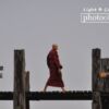 A Monk on the Bridge, by Ryszard Wierzbicki - Artistic Photography, Photo of the Day, Award Winning Photography, Photography Awards, Myanmar Photography