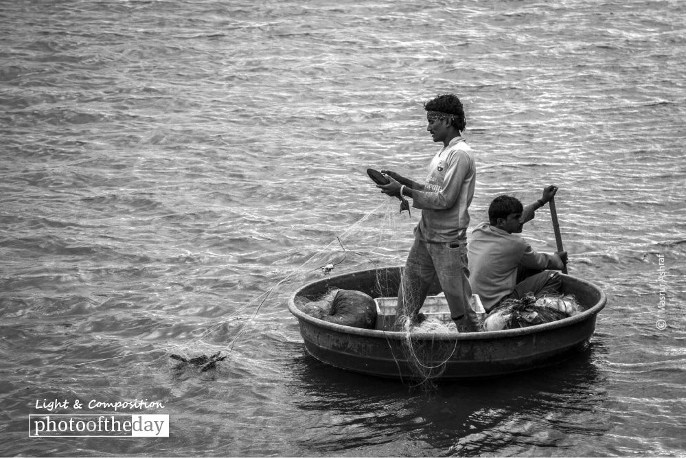 Fisherman's Livelihood, by Masrur Ashraf - Photojournalism, Black and White Photography, Documentary Photography, Photography Awards, Art Photography