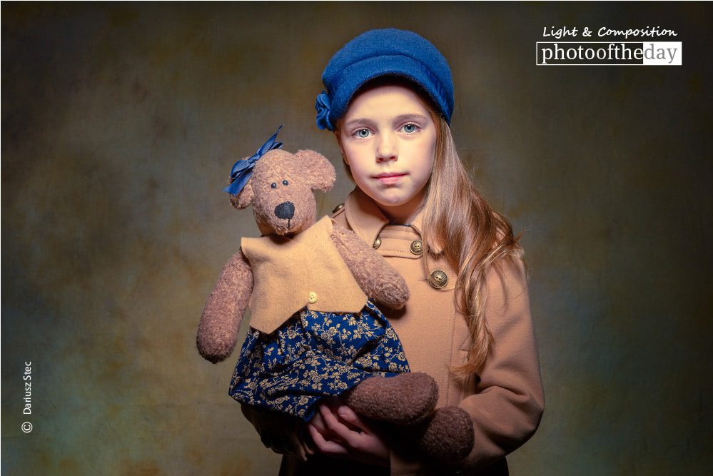 Mon ours en peluche, by Dariusz Stec - Portrait Photography, Award Winning Photography, Photo of the Day, Dariusz Stec, Photography Education