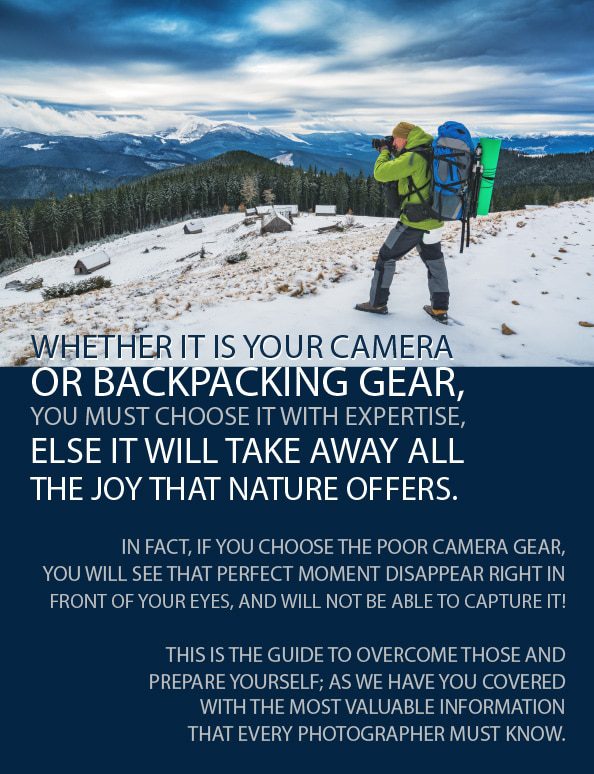 The Art of Hiking with Professional Camera Gear - Hiking Photography, Landscape Photography, Professional Camera Gear, Nature Photography, Photography Tutorials