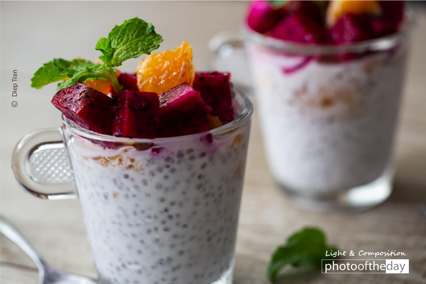 Food Photography, Photography Awards, Photo of the Day, Diep Tran, Art Photography - Coconut Milk with Chia Seed by Diep Tran Coconut Milk with Chia Seed by Diep Tran - Food Photography, Photography Awards, Photo of the Day, Diep Tran, Art Photography