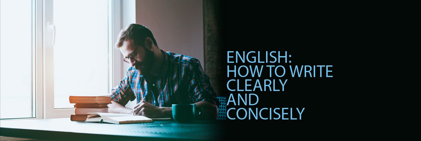 English: How to Write Clearly and Concisely - English writing course, online writing course, clear writing, concise writing, writing skills