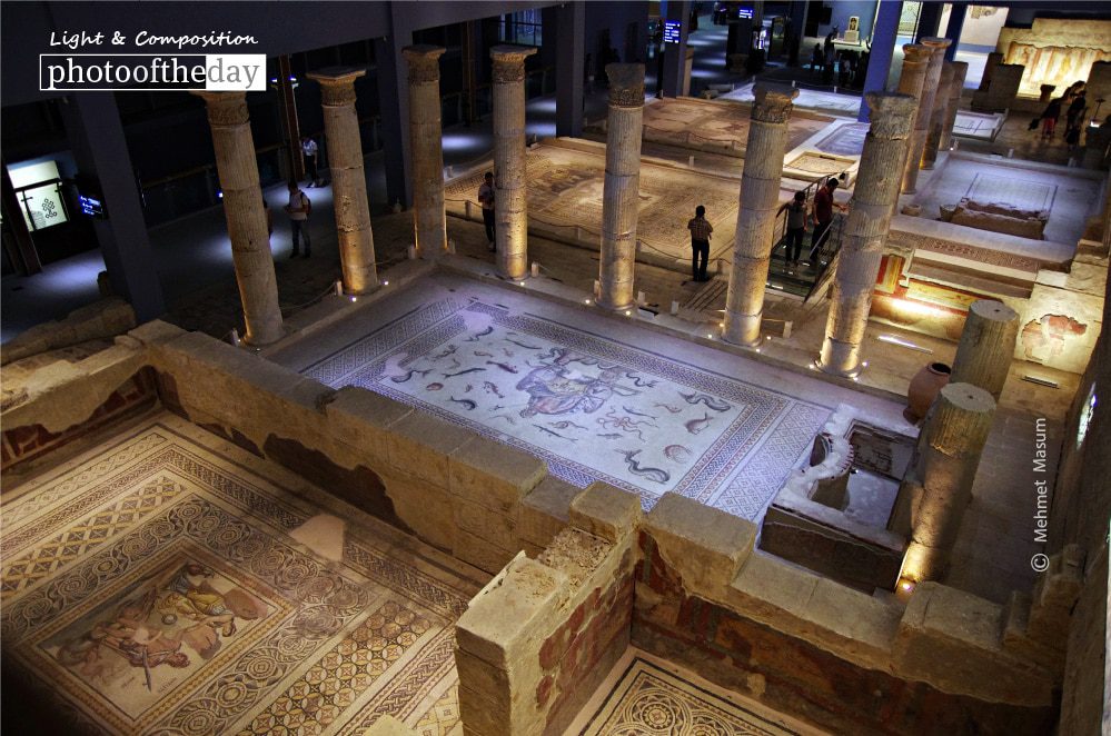 Zeugma Mosaic Museum in Gaziantep, by Mehmet Masum - Photojournalism, Architectural Photography, Mosaic Photography, Mehmet Masum, Zeugma Mosaic Museum