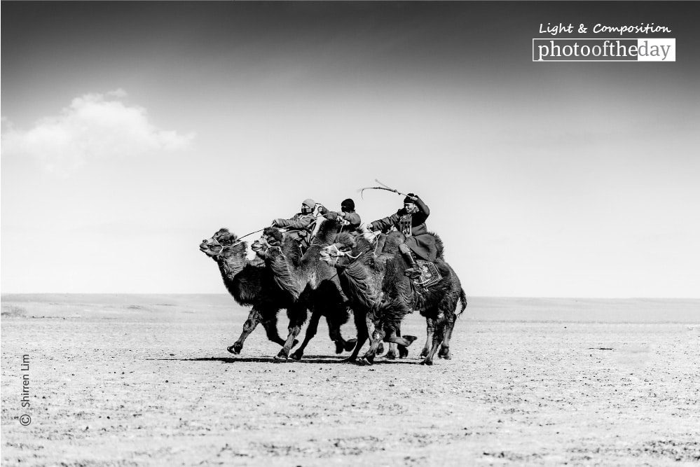 A Curious Cloud, by Shirren Lim - Photo of the Day, Photojournalism, Black and White Photography, Award Winning Photography, Photography Courses