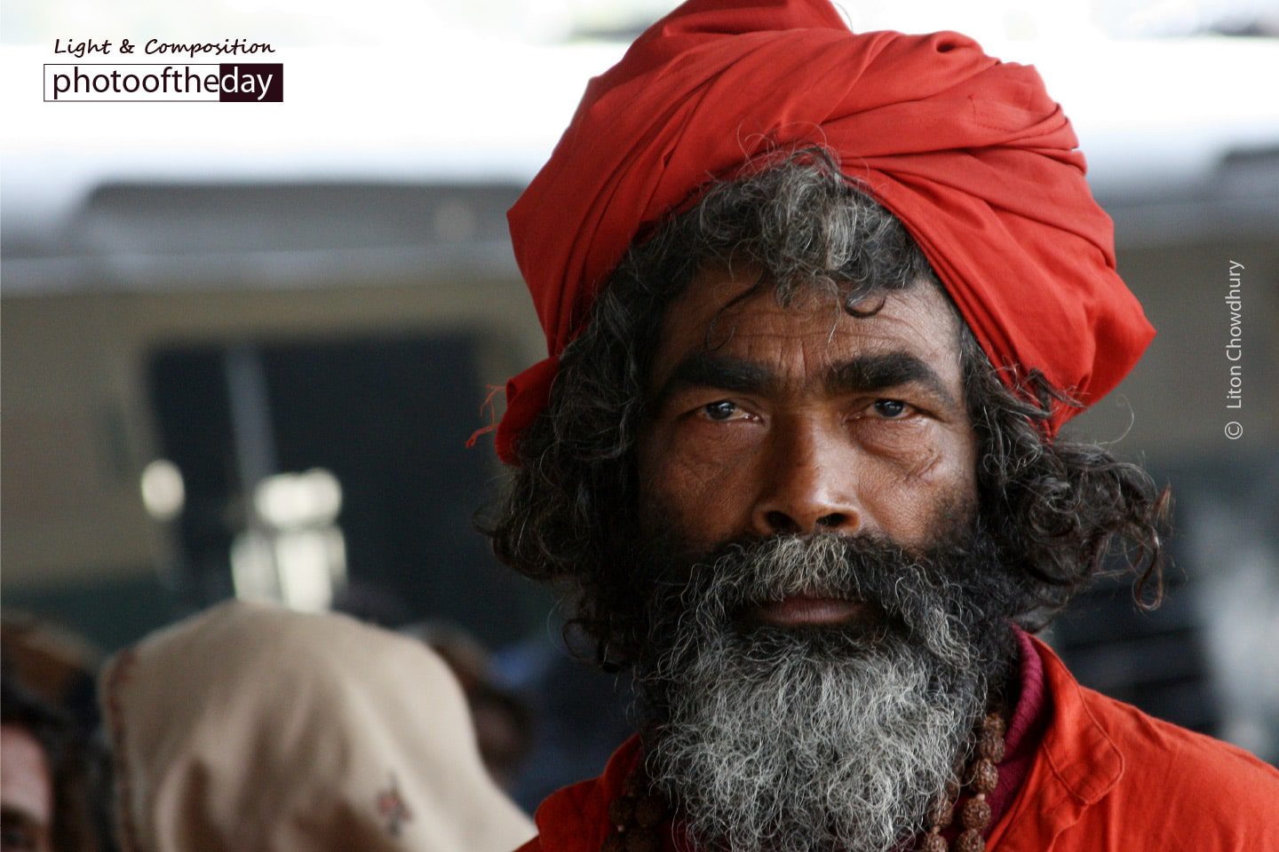 In Saffron-coloured Clothing, by Liton Chowdhury - Portrait Photography, Photojournalism, Award Winning Photography, Photography Awards,  Photo of the Day