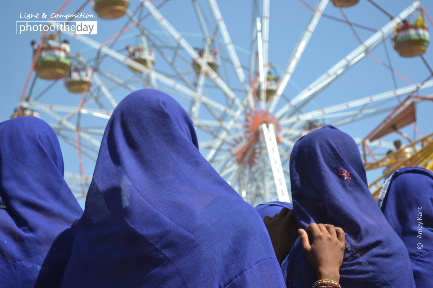Tribal Women in a Carnival, by Amey Kant - Photojournalism, Color Photography, Documentary Photography, Carnival Photography, Amey Kant
