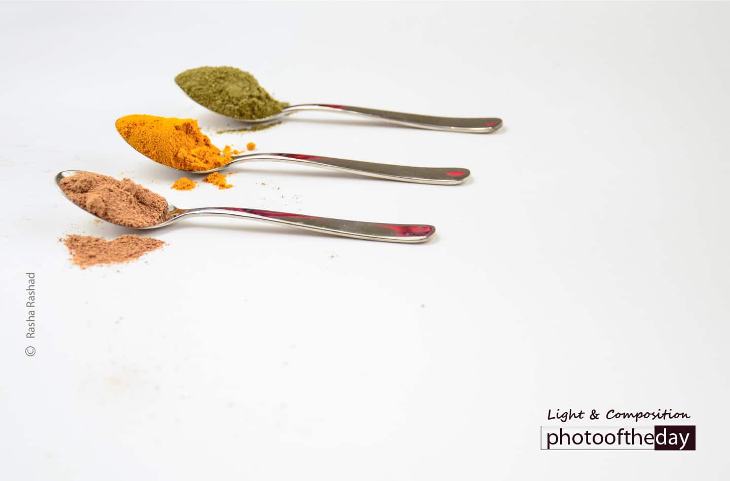 Spoons of Flavour, by Rasha Rashad - Food Photography, Photography Awards, Art Photography, Photo of the Day, Rasha Rashad