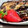 Crepes with Chocolates and Strawberries, by Rasha Rashad - Food Photography, Photography Award, Award Winning Photo, Food Styling, Rasha Rashad