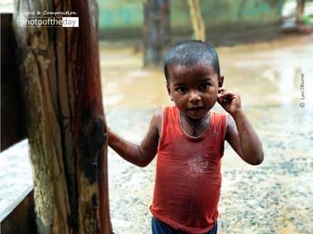 He Came through the Rain, by Lavi Dhurve - Photojournalism, Portrait Photography, Award Winning Photography, Photo of the Day, Lavi Dhurve