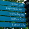A Sign Post in Blue-Green by Siew Bee Lim - Photojournalism, Photography, Photo of the Day, Travel Photography, Siew Bee Lim