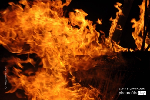 Fire by Ryszard Wierzbicki - Fire Photography, Photography Awards, Photo of the Day, Award Winning Photography, Motion Photography