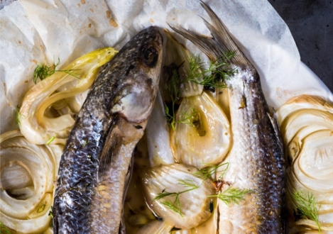 Backed Mullets with Fennel by Barbara Martello - Food Photography, Photo of the Day, Photography Awards, Online Photography Courses, Art Photography