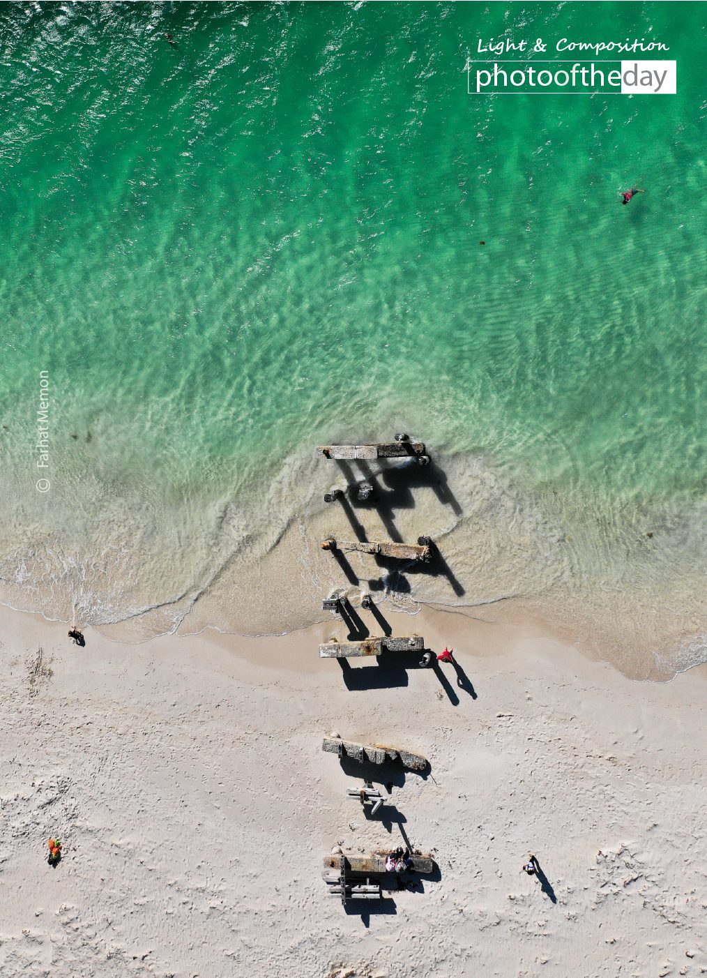 Jetty Ruins by Farhat Memon